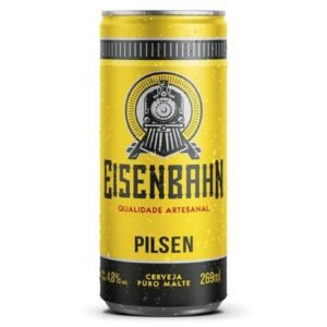 Cerveja Pilsen Puro Malte Eisenbahn Lata 269ml